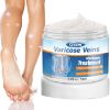 Varicose Veins Cream,Spider Varicose Vein Treatment Cream For Legs,Strengthen Capillary Health, Improve Blood Circulation,Relief Phlebitis Angiitis Inflammation,Tired and Heavy Legs Fast Relief