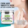 Neck Firming Cream,Neck Cream Anti Aging Moisturizer for Neck & Décolleté Saggy Neck Tightener & Double Chin Reducer Cream