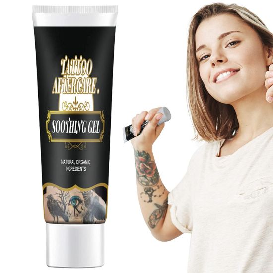 Tattoo Aftercare,Tattoo Aftercare Soothing Gel to Promote Skin Healing,Relieves Itching,Aftercare Salve to Refresh Old Tattoos,Safe for All Skin Types