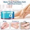 Foot Cream,Foot Repair Foot Cream for Dry Cracked Feet,Natural Moisturizes Nourishes Softens Dry, Rough, Cracked, Dead Skin to Make Foot Smooth,1.7 fl oz