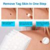 Skin Tag Remover Patches,Wart Remover,144Pcs Premium Formula Skin Tag Removal,Tag Dry and Fall Away,Natural Ingredients, Safe and Effective