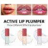 Lip Plumper,Natural Lip Plumper Gloss and Lip Care Serum,Lip Enhancer for Fuller Lips & Hydrated Beauty Lips,Reduce Fine Lines and Wrinkles