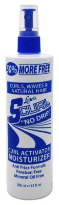 Lusters S-Curl Activator Moisturizer No-Drip 12 Ounce (354ml) (3 Pack)