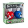 KANSAS JAYHAWKS GAME DAY DUO NAIL POLISH SET-UNIVERSITY OF KANSAS NAIL POLISH-INCLUDES 2 BOTTLES AS SHOWN