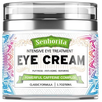 Eye Cream, Reduce Dark Circles, Wrinkles and Puffiness, Firms Skin, 1.7 oz