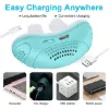 Anti Snoring Devices-Obvious Effect-Safe Comfortable-Double Eddy Current-for Men Women All Nose Shapes and All Ages to Reduce Snoring-Mint Green